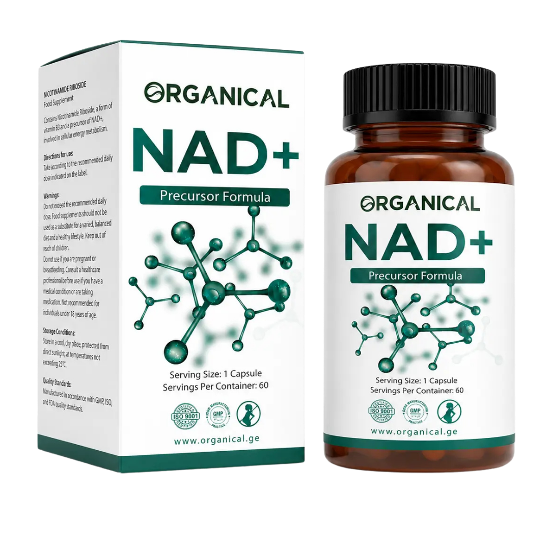 Organical NAD+ Booster Nicotinamide Riboside 300 mg